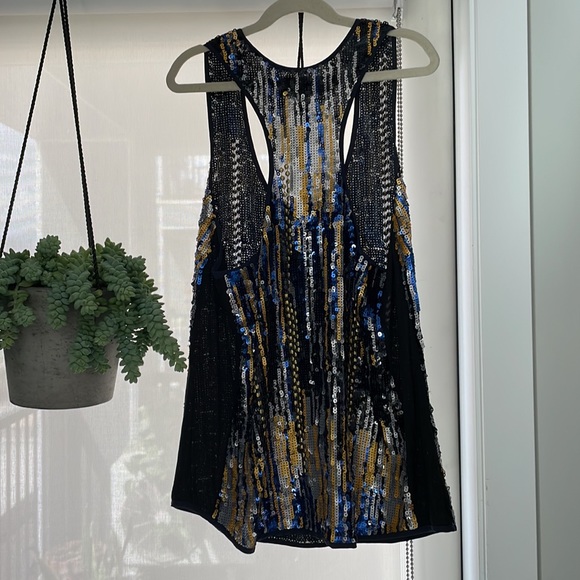 BCBG Sequin Racerback XS - Picture 4 of 5